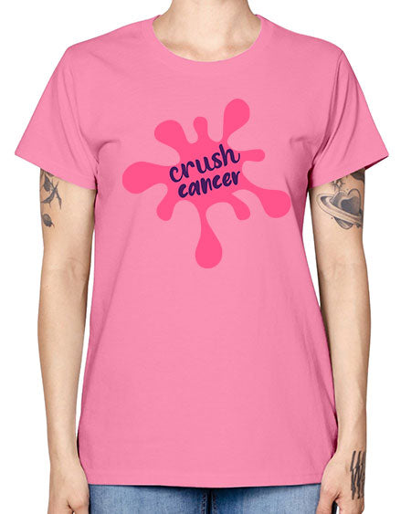 crush cancer Style 18# - breast cancer -  Missy T-Shirt