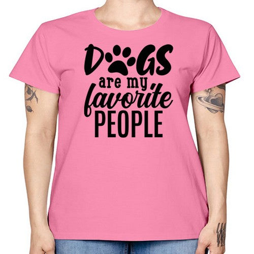 dogs are my favorite people 25# - dogs -  Missy T-Shirt