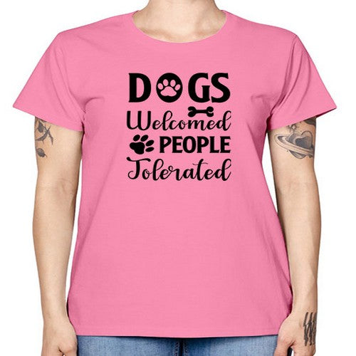 dogs welcome people tolerated 134# - dogs -  Missy T-Shirt