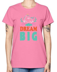 dream big 102# - unicorn -  Missy T-Shirt