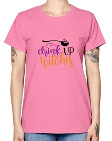 drink up witches 37# - witch -  Missy T-Shirt