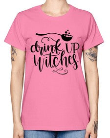 drink up witches 38# - witch -  Missy T-Shirt