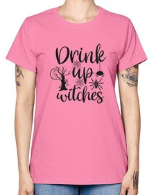drink up witches 39# - witch -  Missy T-Shirt