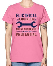 electrical engineer no resistance can drop our protential Style 137# - engineer -  Missy T-Shirt