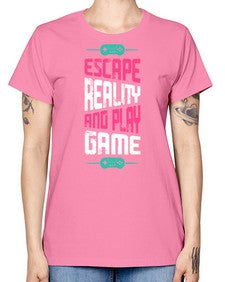 escape reality and play 80# - video games -  Missy T-Shirt