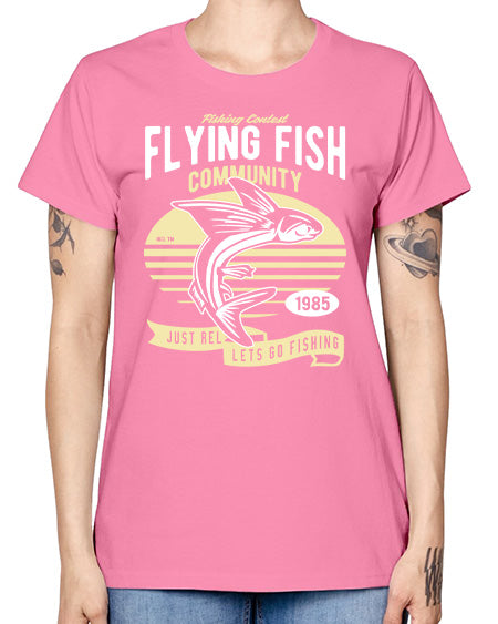 flying fish 16# - shark-fish -  Missy T-Shirt