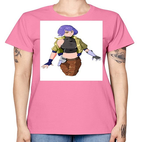 girl with gauntlet169# - anime -  Missy T-Shirt