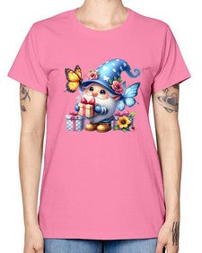 gnome with butterfly 03# - gnome -  Missy T-Shirt