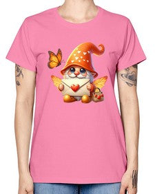 gnome with butterfly 06# - gnome -  Missy T-Shirt