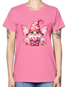 gnome with butterfly 08# - gnome -  Missy T-Shirt