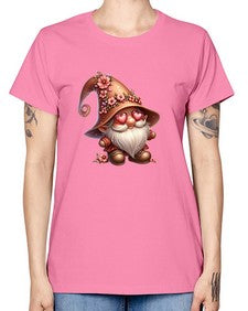 gnome with butterfly 15# - gnome -  Missy T-Shirt