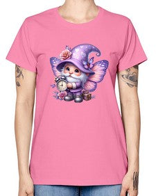 gnome with butterfly 18# - gnome -  Missy T-Shirt