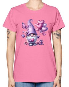 gnome with butterfly 19# - gnome -  Missy T-Shirt