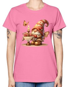 gnome with butterfly 21# - gnome -  Missy T-Shirt