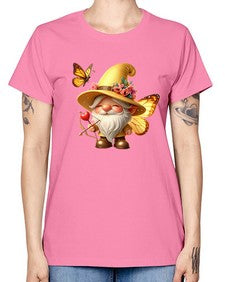 gnome with butterfly 27# - gnome -  Missy T-Shirt