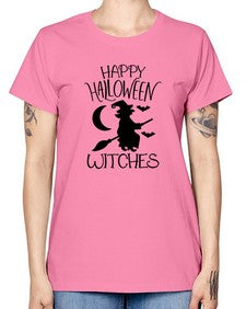 happy halloween witches 35# - witch -  Missy T-Shirt