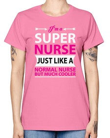 i am super nurse just 859# - nurse -  Missy T-Shirt