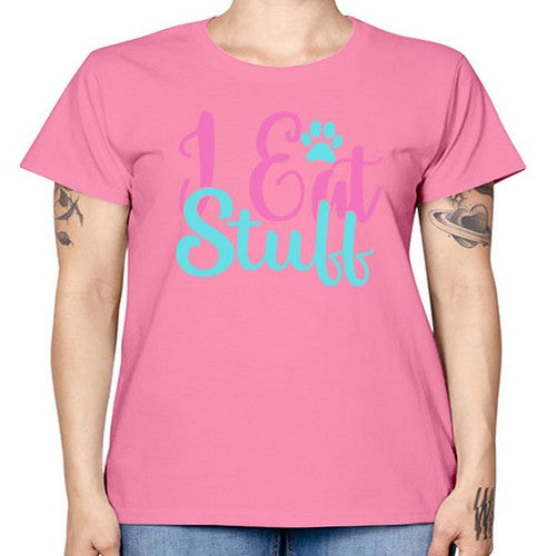 i eat stuff Style 82# - dogs -  Missy T-Shirt