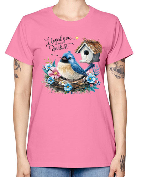 i loved you at your darkest 45# - birds -  Missy T-Shirt