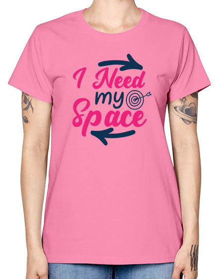 i need my space 23# - space -  Missy T-Shirt
