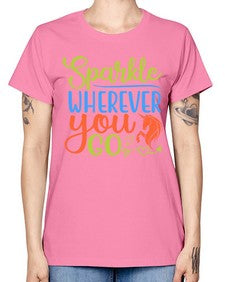 i was born to ride unicorns 210# - unicorn -  Missy T-Shirt