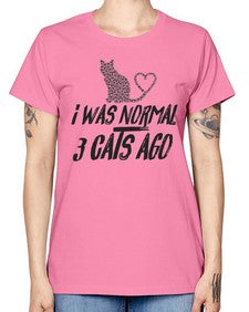 i was normal three cats ago - cats -  Missy T-Shirt