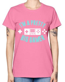 im a pretty big gamer 117# - video games -  Missy T-Shirt