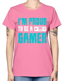im proud to be a gamer 121# - video games -  Missy T-Shirt