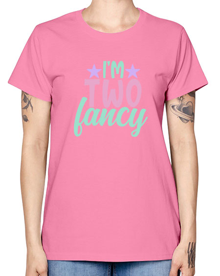 im two fancy Style 121# - kids -  Missy T-Shirt