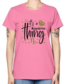 its a Capricorn thing 265# - capricorn -  Missy T-Shirt