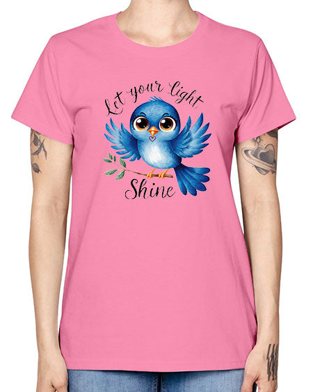 let your light shine 61# - birds -  Missy T-Shirt