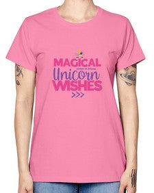 magical unicorn wishes 279# - unicorn -  Missy T-Shirt