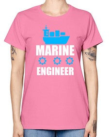 marine engineer 1086# - engineer -  Missy T-Shirt