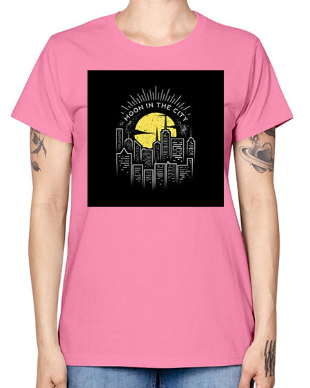 mooninthecity 2# - moon -  Missy T-Shirt