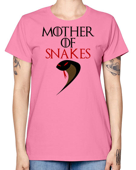 mother of snakes - snake -  Missy T-Shirt