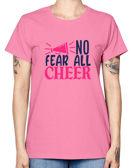 no fear all cheer 1739# - cheer -  Missy T-Shirt