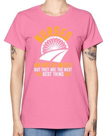nurses may not be angels Style 1248# - nurse -  Missy T-Shirt