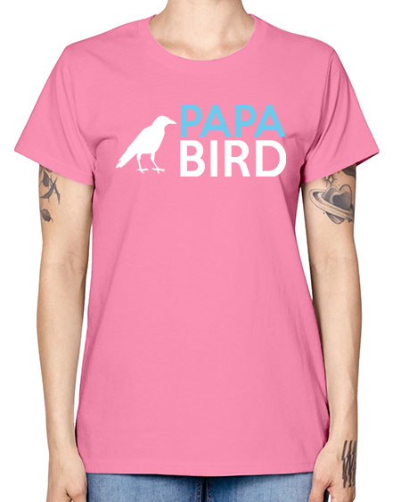papa bird 65# - birds -  Missy T-Shirt
