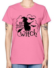 percent that witch 55# - witch -  Missy T-Shirt