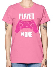 player one 147# - video games -  Missy T-Shirt