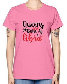 queens Are Born As Libra 387# - libra -  Missy T-Shirt