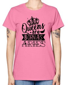 queens are born as Aries 389# - aries -  Missy T-Shirt