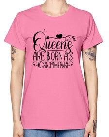 queens are born as Gemini 390# - gemini -  Missy T-Shirt
