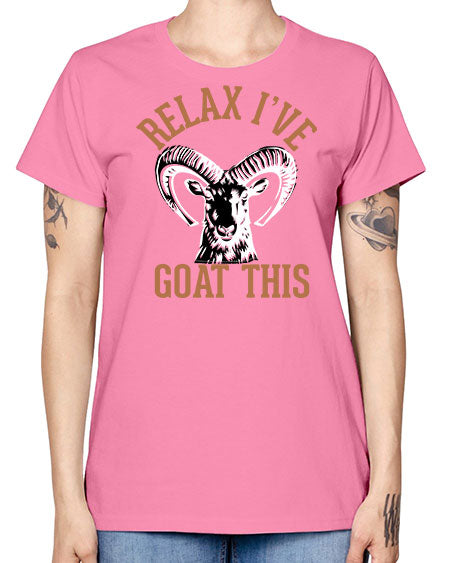 relax i’ve goat this Style 2# - goat -  Missy T-Shirt