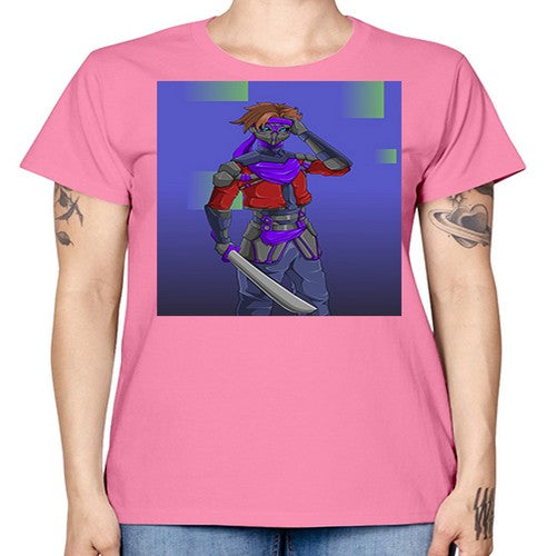 robber bring knife156# - anime -  Missy T-Shirt