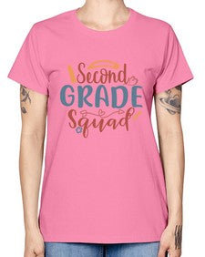 second grade squad 831# - second grade -  Missy T-Shirt