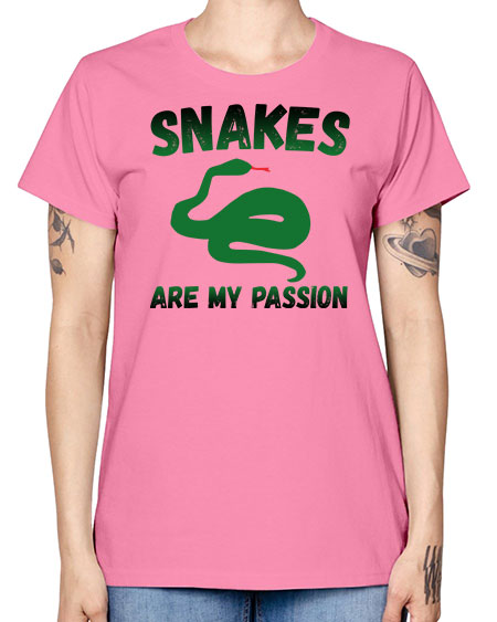 snake are my passion - snake -  Missy T-Shirt
