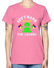 software developer the legend 16# - computer -  Missy T-Shirt