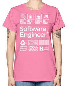 software engineer 1409# - engineer -  Missy T-Shirt