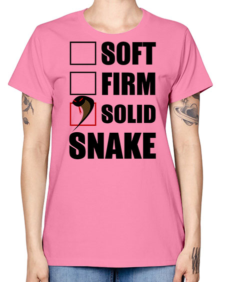 solid snake - snake -  Missy T-Shirt
